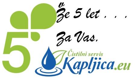 z vami že 5 let, Čistilni servis Kapljica